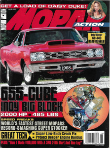 MOPAR ACTION 2003 JUNE - HEMI CHARGER 500, 650ci WEDGE